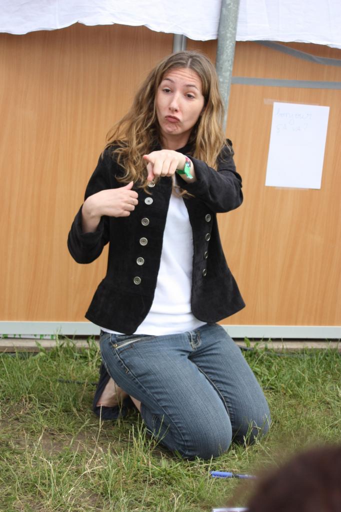 Atelier de sensibilisation LSFavec Marie